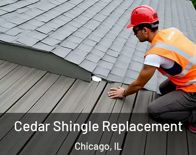  Cedar Shingle Replacement Chicago, IL