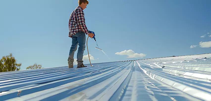 EPDM Roofing Installation Drip Edge in Chicago