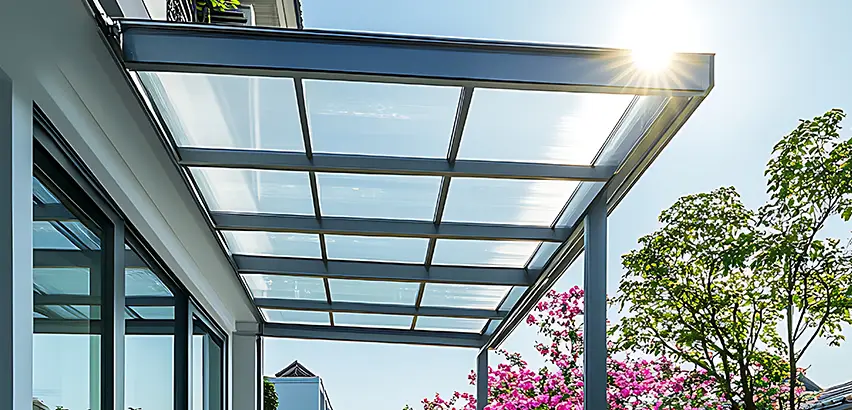 Glass Patio Roof Installation in Chicago