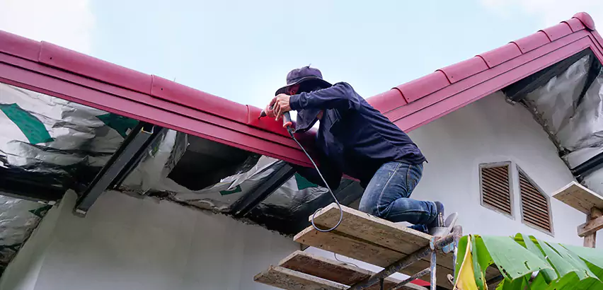 Residential Wind Damage Roof Repair in Chicago
