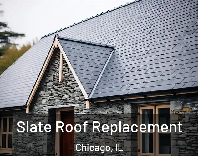  Slate Roof Replacement Chicago, IL